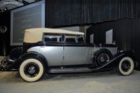 1933 Pierce Arrow Model 1242 Twelve.  Chassis number 355130